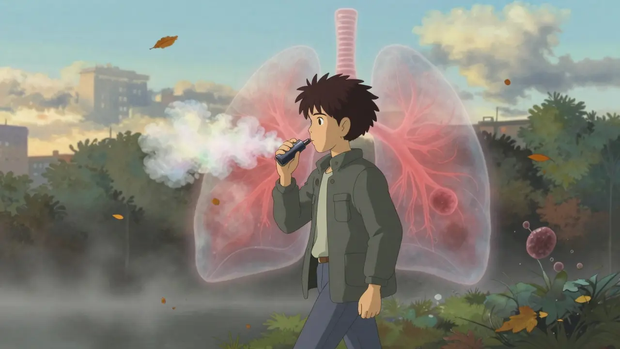 Vaping and Lung Health: What the Evidence Shows About E-Cigarette Risks